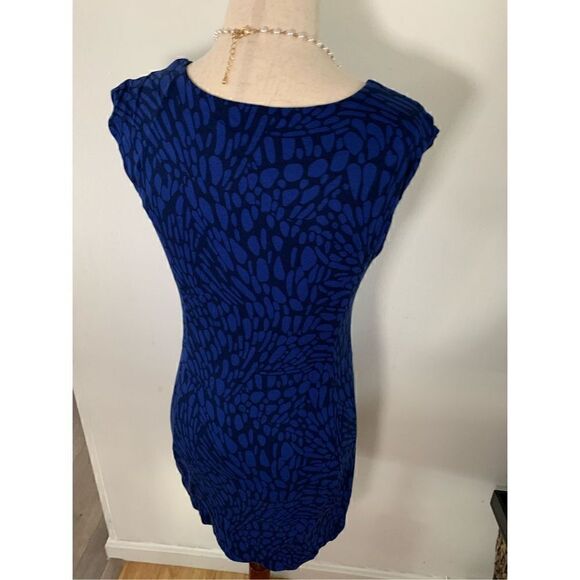 Loft size xs petite blue dress - Picture 3 of 4